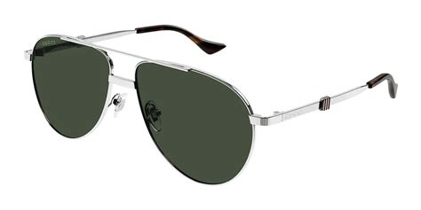 gucci zonnebril heren zilver|Heren zonnebrillen van Gucci Eyewear .